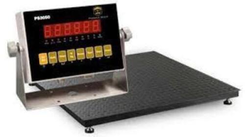 DESCRIPTION: (1) NTEP FLOOR SCALE BRAND/MODEL: PINNACLE SCALE #PS7000 INFORMATION: NO READ OUT INCLUDED. SIZE: 4' X 4' RETAIL$: $985.00 EA QTY: 1