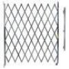 DESCRIPTION: (1) FOLDING GATES INFORMATION: STEEL, SILVER SIZE: FITS 4' TO 10' SINGLE OPENING RETAIL$: $450.00 EA QTY: 1