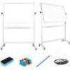 DESCRIPTION: (1) WHITEBOARD FOR OUTDOOR CLASSROOMBRAND/MODEL: HUGSINFORMATION: WHITESIZE: 24" X 36"RETAIL$: $3240.76 EAQTY: 1