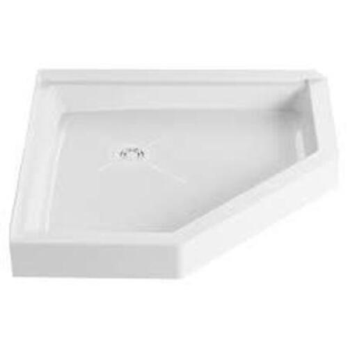 DESCRIPTION: (1) SHOWER FLOOR BRAND/MODEL: CASCADE #38WLC INFORMATION: WHITE, MOLDED STONE SIZE: 38" RETAIL$: $271.64 EA QTY: 1