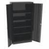 DESCRIPTION: (1) STORAGE CABINET BRAND/MODEL: TENNSCO #39FR28 INFORMATION: BLACK SIZE: 36 IN X 18 IN X 72 IN, SWING HANDLE & KEYED, 22 GA PANEL THICK,