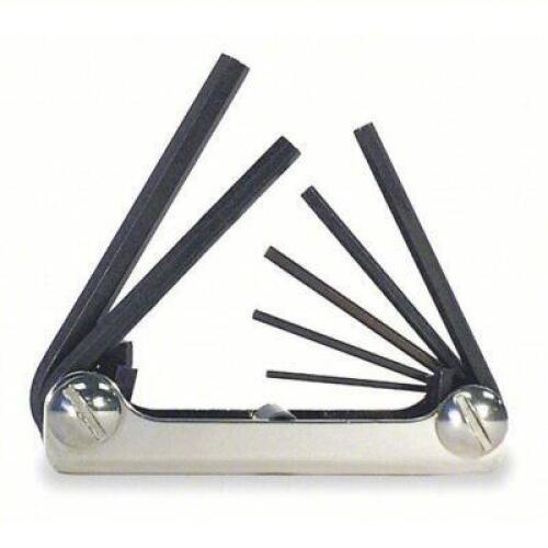 DESCRIPTION: (3) HEX KEY SET BRAND/MODEL: EKLIND #4CR95 INFORMATION: METRIC, SHORT, 1 PIECES, 7 TIPS SIZE: 2.5 MM/2 MM/3 MM/4 MM/5 MM/6 MM/8 MM TIP SI