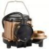 DESCRIPTION: (1) AUTOMATIC BRONZE SUMP PUMP BRAND/MODEL: LITTLE GIANT #800T97 INFORMATION: 1/3 HP: 1/3, INTEGRAL DIAPHRAGM, 10 IN MIN. SUMP PIT DIA. R