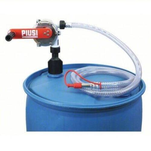 DESCRIPTION: (1) HAND OPERATED DRUM PUMP BRAND/MODEL: PIUSI #53DR85 INFORMATION: 55 GAL FOR CONTAINER SIZE, 500 SUS MAX. VISCOSITY RETAIL$: $252.91 EA