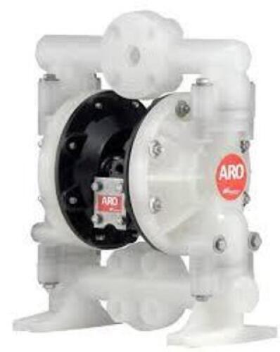 DESCRIPTION: (1) DOUBLE DIAPHRAGM PUMP BRAND/MODEL: ARO #4GY48 INFORMATION: AIR, POLYPROPYLENE, BOLT, 1 IN FLUID CONNECTION SIZE, NPT, SANTOPRENE RETA