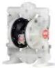 DESCRIPTION: (1) DOUBLE DIAPHRAGM PUMP BRAND/MODEL: ARO #4GY48 INFORMATION: AIR, POLYPROPYLENE, BOLT, 1 IN FLUID CONNECTION SIZE, NPT, SANTOPRENE RETA