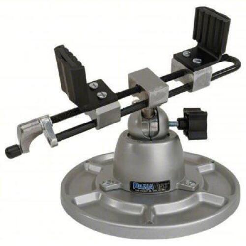 DESCRIPTION: (1) MULTI-ANGLE VISE BRAND/MODEL: PANAVISE #40N553 INFORMATION: LIGHT DUTY, 1 3/4 IN JAW FACE WD, 9 IN MAX JAW OPENING, V-GROOVED SIZE: 1