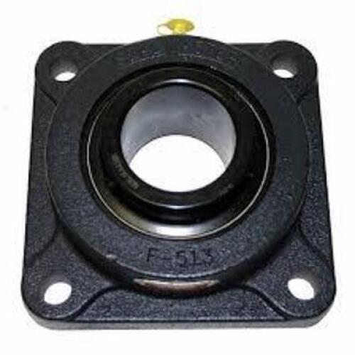 DESCRIPTION: (1) 4 BOLT FLANGE BEARING BRAND/MODEL: SEALMASTER #44A345 INFORMATION: CAST IRON, RADIAL BALL, SET SCREWS SIZE: 15/16" BORE, 4-1/4" LONG