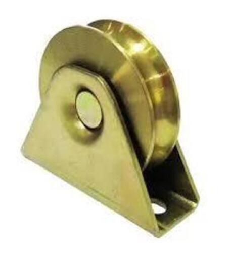 DESCRIPTION: (2) SLIDING GATE WHEEL INFORMATION: BRONZE SIZE: 3" RETAIL$: $26.42 EA QTY: 2