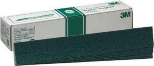 DESCRIPTION: (1) CASE OF (50) ABRASIVE SHEETS BRAND/MODEL: 3M #00543 INFORMATION: GREEN CORPS SIZE: 2-3/4" RETAIL$: $116.50 EA QTY: 1
