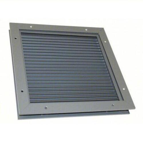 DESCRIPTION: (1) DOOR LOUVER BRAND/MODEL: DAYTON #6WRJ3 INFORMATION: GRAY PRIMER, STEEL, ROUGH OPENING SIZE: 16 1/2 IN H X 16 1/2 IN W RETAIL$: $144.4