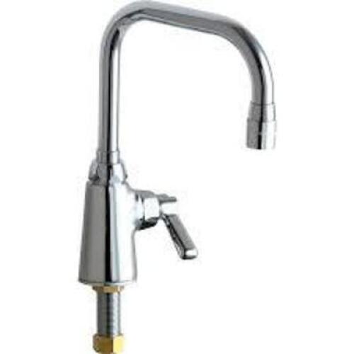 DESCRIPTION: (1) KITCHEN FAUCET BRAND/MODEL: CHICAGO FAUCETS INFORMATION: CHROME PLATE RETAIL$: $407.45 EA QTY: 1