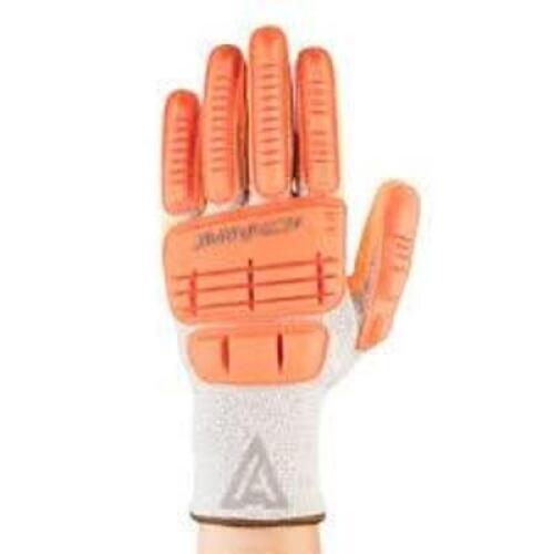 DESCRIPTION: (6) PAIRS OF WORK GLOVESBRAND/MODEL: ACTIVARMRINFORMATION: GRAY AND ORANGESIZE: MEDIUM/9RETAIL$: $25.43 EAQTY: 6