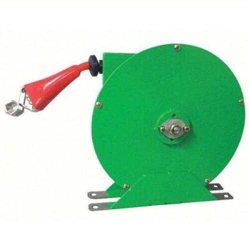 DESCRIPTION: (1) CABLE REEL BRAND/MODEL: SPEEDAIRE #440G06 INFORMATION: GREEN, LOCKING, SPRING RETURN, POWDER COATED RETAIL$: $186.96 EA QTY: 1