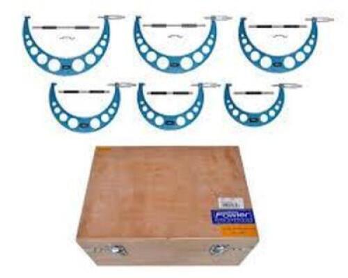 DESCRIPTION: (1) OUTSIDE MICROMETER SET BRAND/MODEL: FOWLER #52-215-612-1 SIZE: 6-12" RETAIL$: $741.53 EA QTY: 1