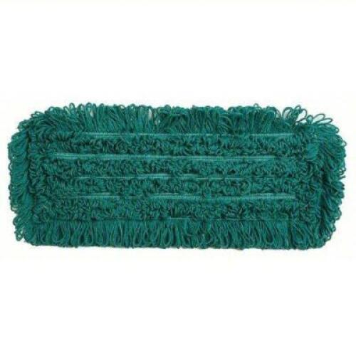 DESCRIPTION: (12) MICROFIBER SPUN LOOP DUST PADBRAND/MODEL: TOUGH GUY #6PVU8INFORMATION: GREEN, SLIDE ON, LAUNDERABLE, MICROFIBERSIZE: 48" X 5"RETAIL$: $33.01 EAQTY: 12