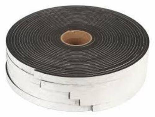 DESCRIPTION: (5) ROLLS OF AIR FILTER GASKETING #6C523 BRAND/MODEL: PRODUCT NUMBER #6C523 INFORMATION: BLACK SIZE: 13/16 IN ACTUAL WD, 1/8 IN ACTUAL TH