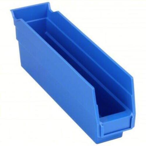 DESCRIPTION: (1) CASE OF (36) SHELF STORAGE BINS BRAND/MODEL: QUANTUM STORAGE #9HZT0 INFORMATION: BLUE SIZE: 11 5/8 IN OVERALL LG, 2 3/4 IN X 4 IN RET