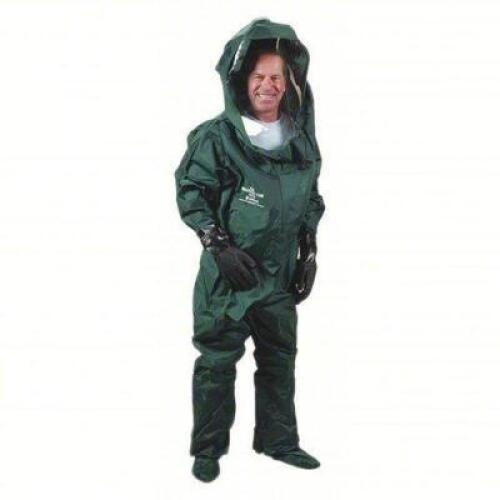 DESCRIPTION: (1) ENCAPSULATED TRAINING SUIT BRAND/MODEL: LAKELAND #9T693 INFORMATION: GREEN SIZE: FRONT, SEWN SEAM, LARGE RETAIL$: $274.81 EA QTY: 1
