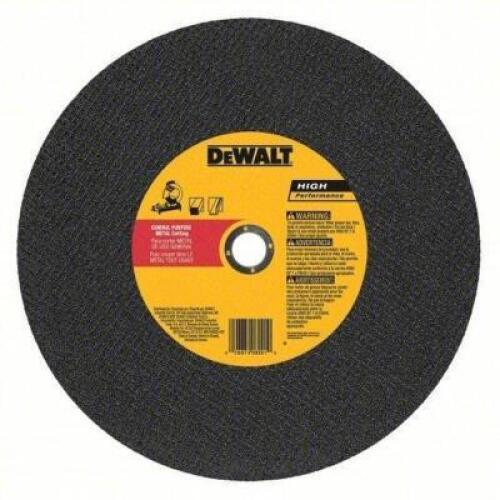 DESCRIPTION: (10) METAL CUTTING DISCS BRAND/MODEL: DEWALT #DW8010 SIZE: 16" X 7/64" X 1" RETAIL$: $192.60 TOTAL QTY: 10
