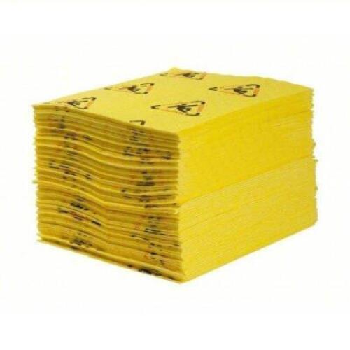 DESCRIPTION: (1) CASE OF (200) ABSORBENT PAD BRAND/MODEL: BRADY SPC #30PE51 SIZE: 17 oz Volume Absorbed Per Pad, 28 gaL RETAIL$: $148.74 EA QTY: 1