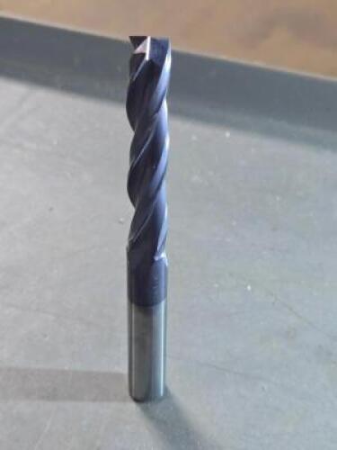 (4) CARBIDE JOBBER DRILL BITS