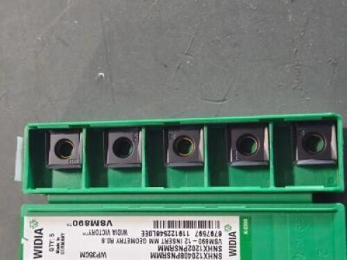(20) CARBIDE MILLING INSERTS