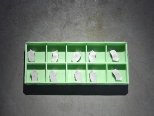 (10) CARBIDE GROOVING INSERTS