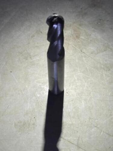 (1) CARBIDE BALL END MILL