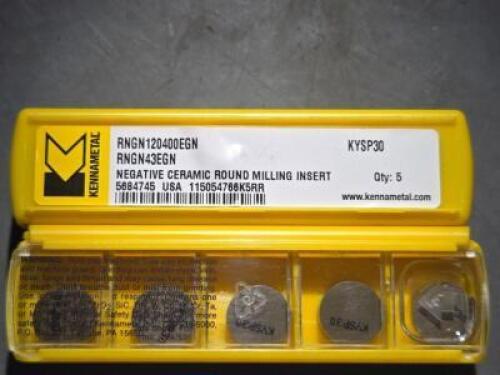 (20) CERAMIC TURNING INSERTS