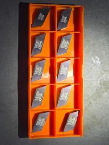 (10) CARBIDE PROFILING INSERTS