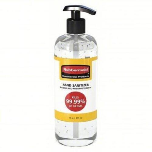 DESCRIPTION: (6) ALCOHOL GEL HAND SANITIZER BRAND/MODEL: RUBBERMAID #56LL54 SIZE: 16 OZ RETAIL$: $7.00 EA QTY: 6