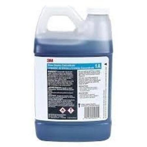DESCRIPTION: (4) GLASS CLEANER CONCENTRATE BRAND/MODEL: 3M 1A SIZE: 1/2 GALLON RETAIL$: $90.00 EA QTY: 4