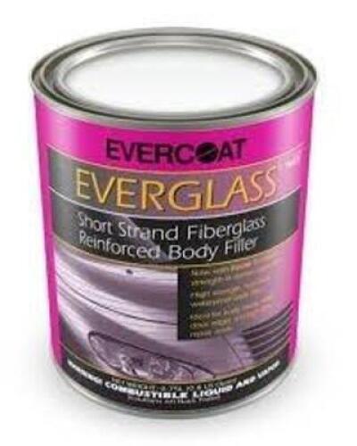 DESCRIPTION: (2) SHORT STRAND FIBERGLASS REINFORCED BODY FILLER BRAND/MODEL: EVERCOAT INFORMATION: EVERGLASS SIZE: .75 L RETAIL$: $40.95 EA QTY: 2