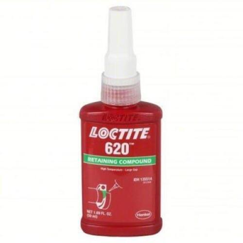 DESCRIPTION: (4) RETAINING COMPOUND BRAND/MODEL: LOCTITE 620 #4KM33 SIZE: 1.69 FL OZ RETAIL$: $77.70 EA QTY: 4