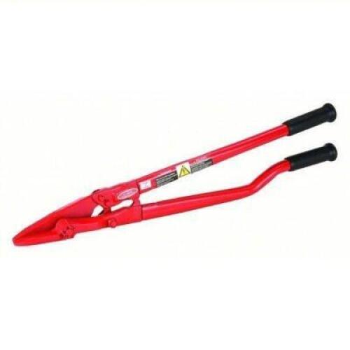 DESCRIPTION: (1) STRAPPING CUTTER BRAND/MODEL: CRESCENT H.K. PORTER #6A219 SIZE: Fits 2 in Strap Wd, Fits .050 Strap Tensile, 24 in Overall Lg RETAIL$