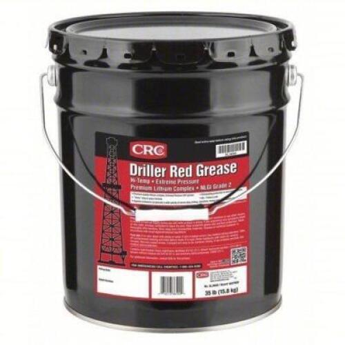 DESCRIPTION: (1) DRILLER RED GREASE BRAND/MODEL: CRC #39EM10 SIZE: 35 LB RETAIL$: $281.33 EA QTY: 1
