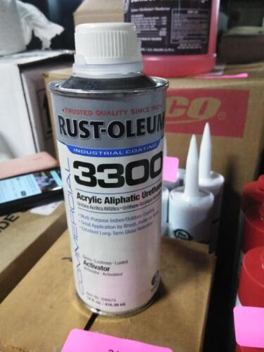 DESCRIPTION: (1) CASE OF (4) URETHANE ACTIVATOR BRAND/MODEL: RUST-OLEUM 3300 RETAIL$: $161.00 EA QTY: 1