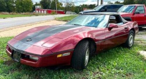 1987 CHEVORLET CORVETTE CONVERTIBLE C4