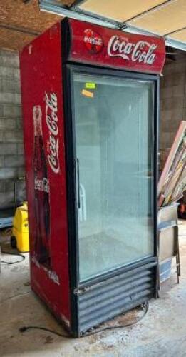 COCA-COLA MERCHANDISING REFRIDGERATOR