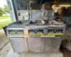 FRYMASTER THREE BAY NATURAL GAS DEEP FRYER