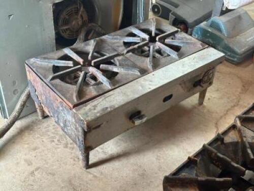 TWO BURNER GAS RANGE
