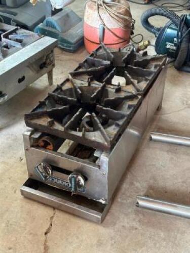 TWO BURNER GAS RANGE