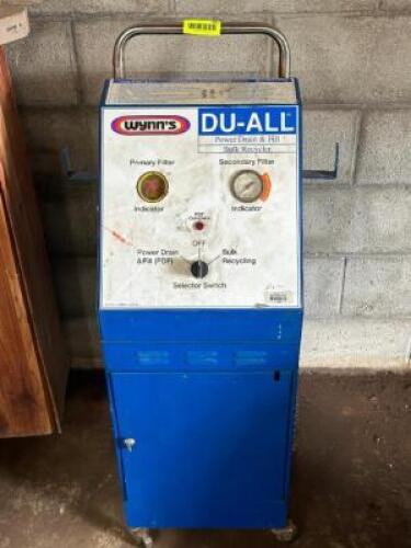 DU-ALL POWER DRAIN AND FILL BULK RECYCLER