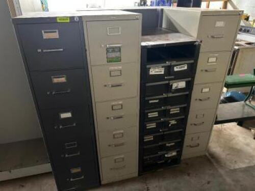 (4) - FILE CABINETS