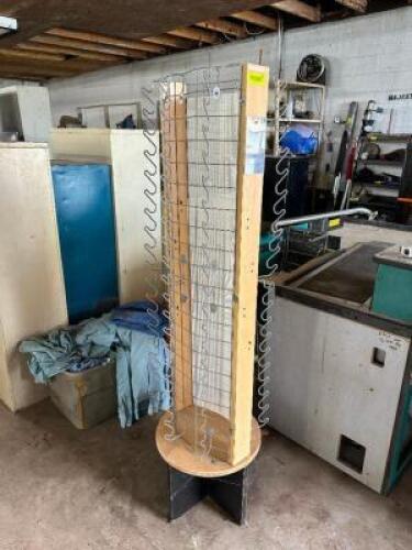 ROTATING SUN GLASS DISPAY RACK