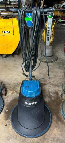 DESCRIPTION: 20" ELECTRIC FLOOR MACHINE BUFFER/POLISHER BRAND/MODEL: POWR-FLITE NM1600 QTY: 1