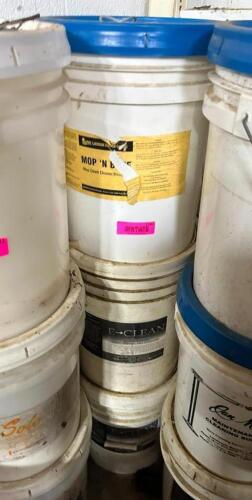 DESCRIPTION: ASSORTED FLOOR CLEANER AS SHOWN INFORMATION: SEE PHOTOS FOR MORE DETAIL QTY: 3