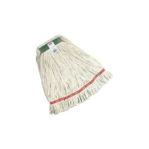 DESCRIPTION: (6) SUPER STITCH COTTON MOP HEADSBRAND/MODEL: PRODUCT NUMBER #FGD11206WHOOINFORMATION: MEDIUM, WHITESIZE: 1" BANDRETAIL$: $6.95 EAQTY: 6