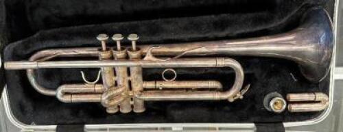 SIGNATURE SILVER TRUMPET WITH CASE